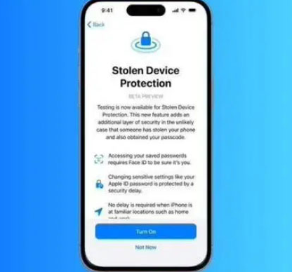 从江苹果授权维修店分享被盗设备保护功能开启方法 
