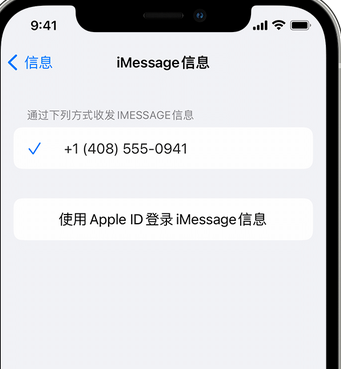 从江apple维修iPhone上无法正常发送iMessage信息 